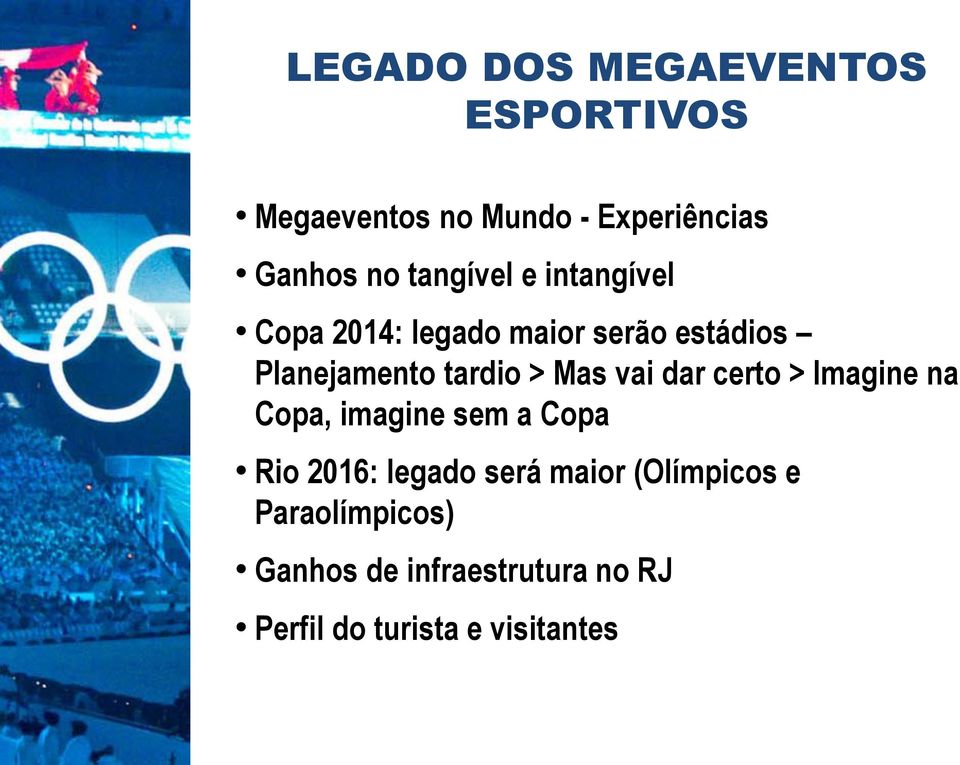Mas vai dar certo > Imagine na Copa, imagine sem a Copa Rio 2016: legado será maior