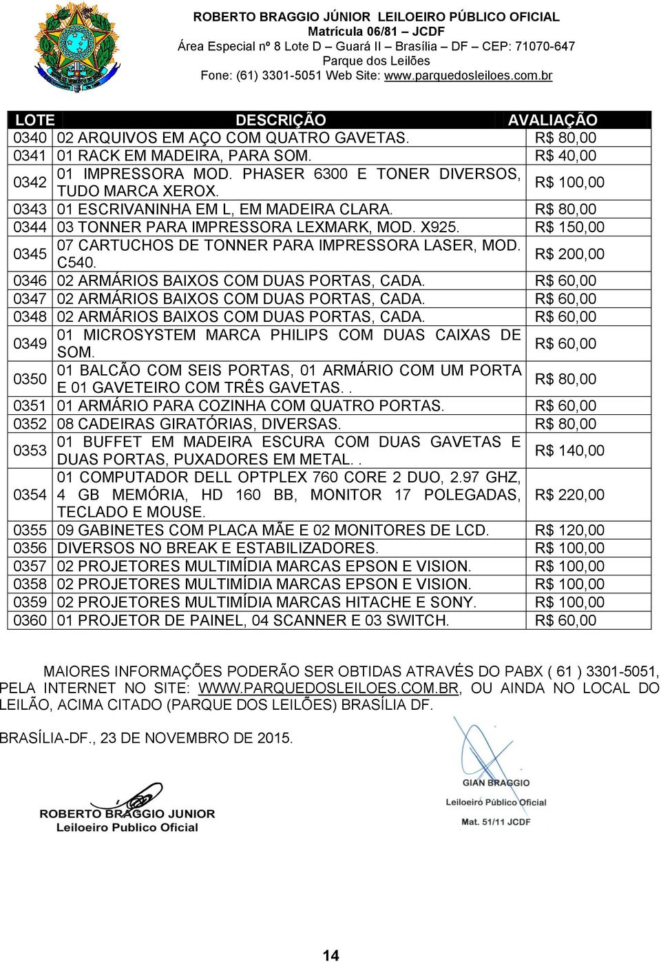 0347 02 ARMÁRIOS BAIXOS COM DUAS PORTAS, CADA. 0348 02 ARMÁRIOS BAIXOS COM DUAS PORTAS, CADA. 01 MICROSYSTEM MARCA PHILIPS COM DUAS CAIXAS DE 0349 SOM.