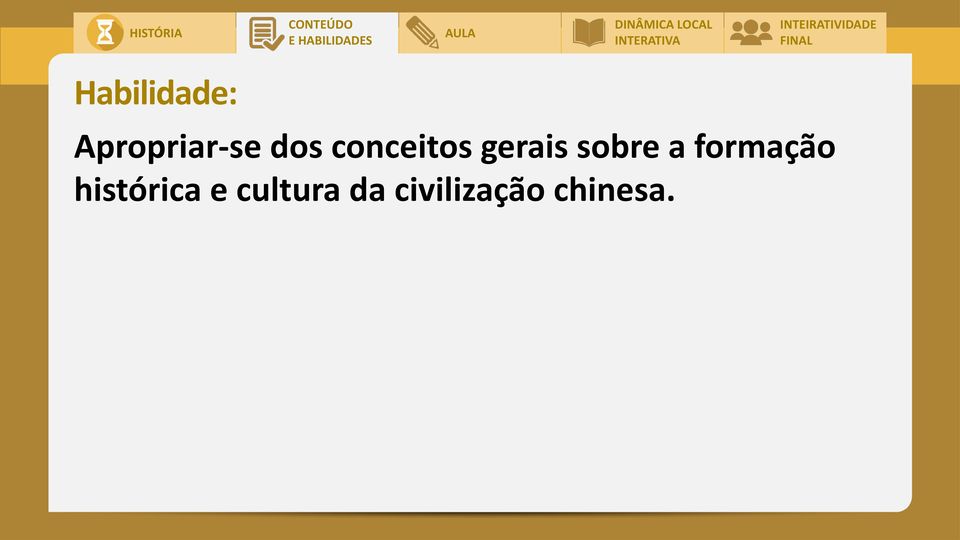 a formação histórica e