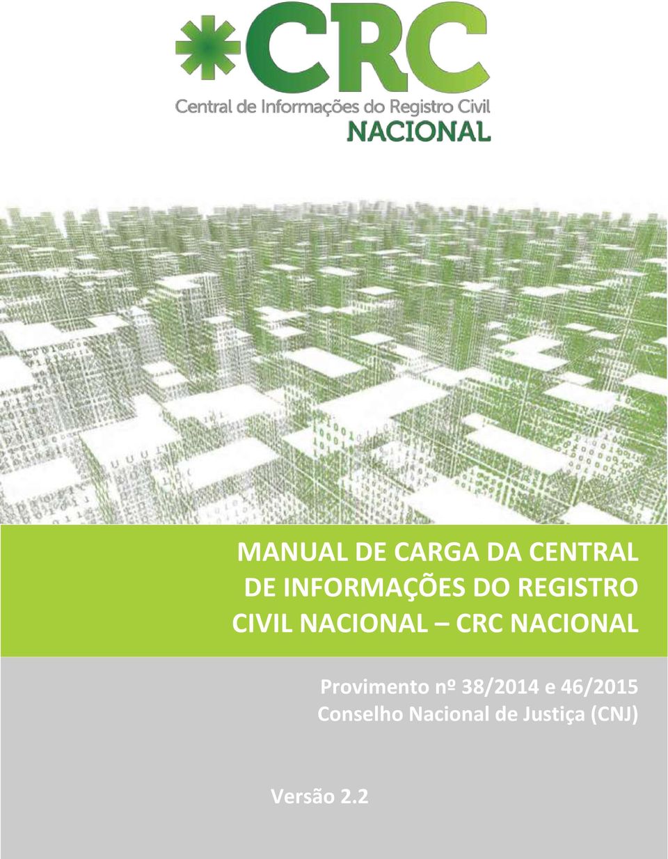 CRC NACIONAL Provimento nº 38/2014 e