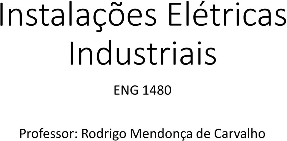 Industriais ENG 1480