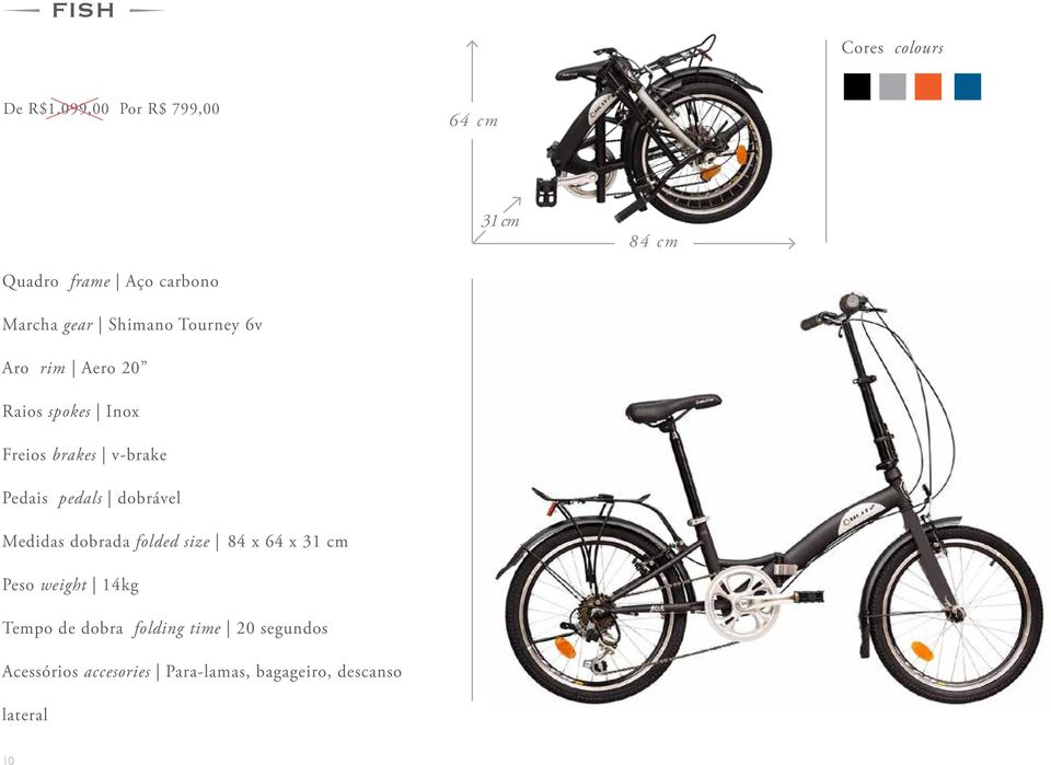 6v Aro rim Aero 20 Raios spokes Inox Freios brakes v-brake Pedais pedals dobrável Medidas