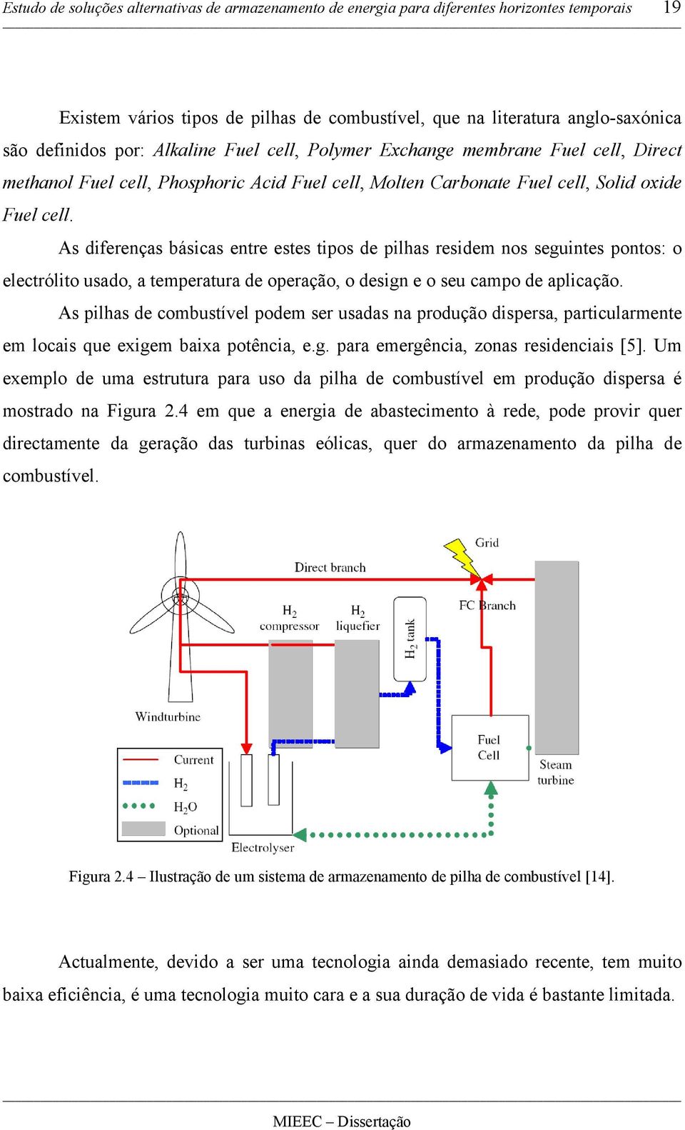 As diferenças básicas entre estes tipos de pilhas residem nos seguintes pontos: o electrólito usado, a temperatura de operação, o design e o seu campo de aplicação.