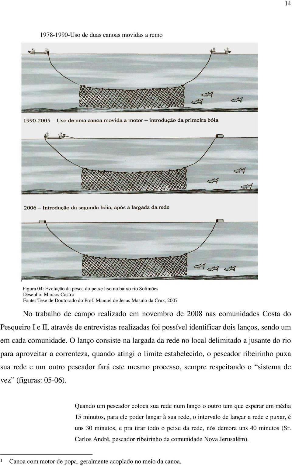 lanços, sendo um em cada comunidade.