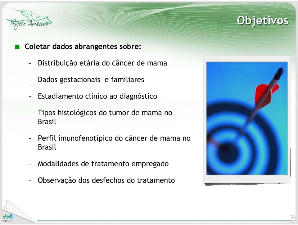 histológicos do tumor de mama no Brasil Perfil imunofenotípico do câncer de mama