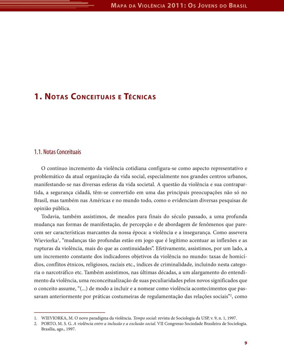 Notas Conceituais e Técnicas 1.