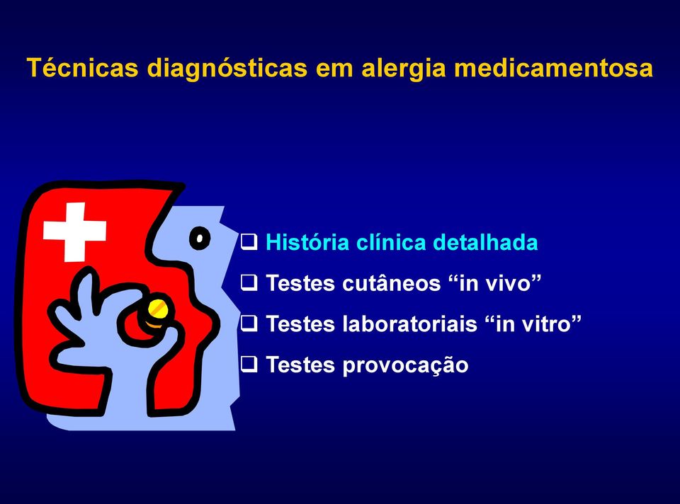 detalhada Testes cutâneos in vivo