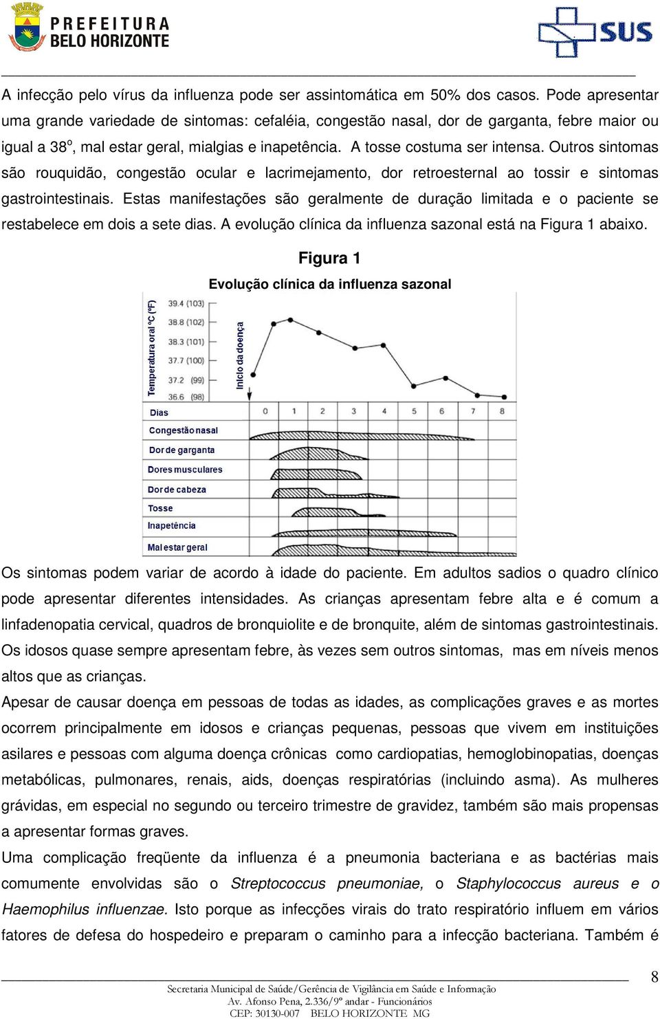 Outros sintomas são rouquidão, congestão ocular e lacrimejamento, dor retroesternal ao tossir e sintomas gastrointestinais.