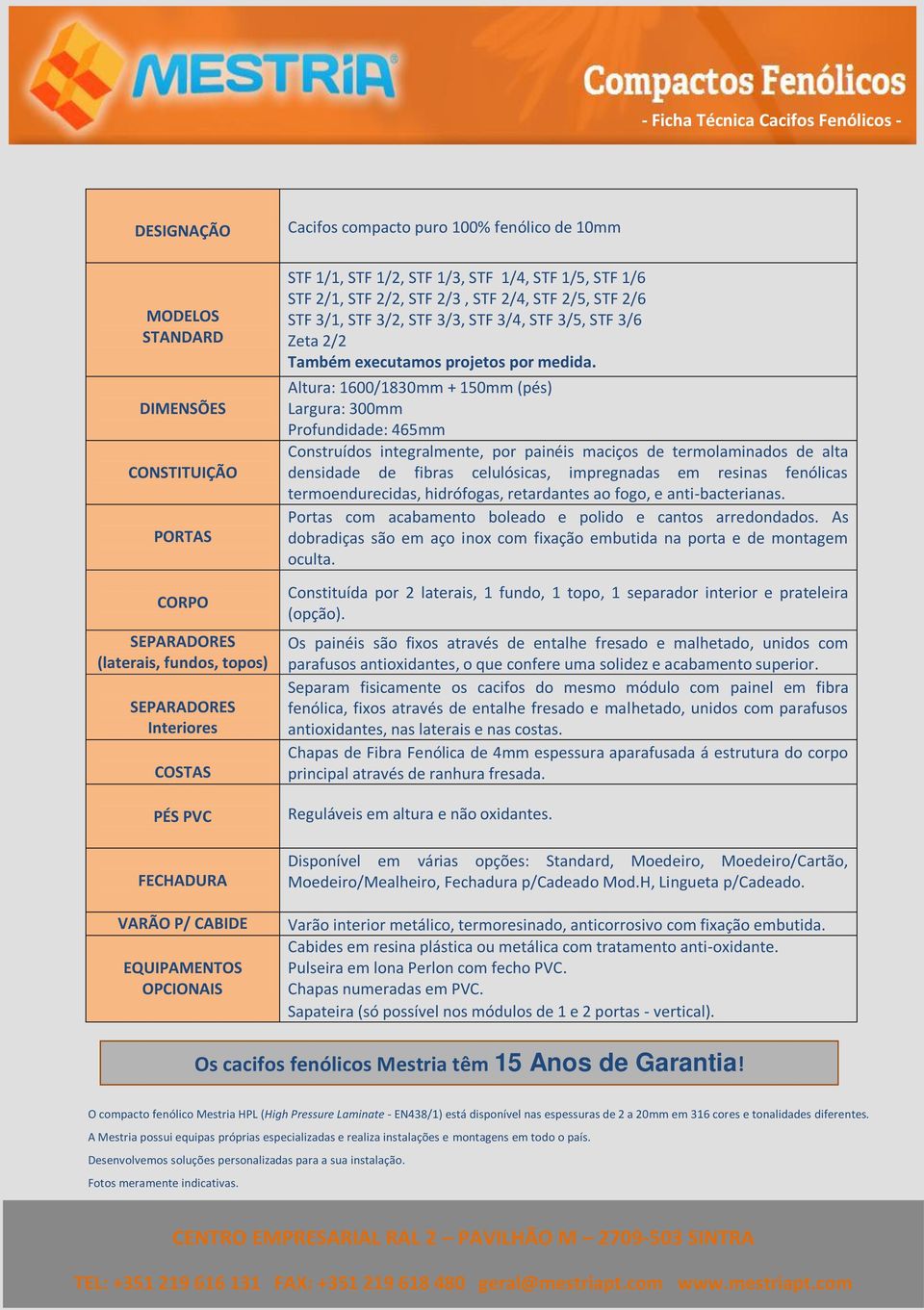 2/2 Também executamos projetos por medida.