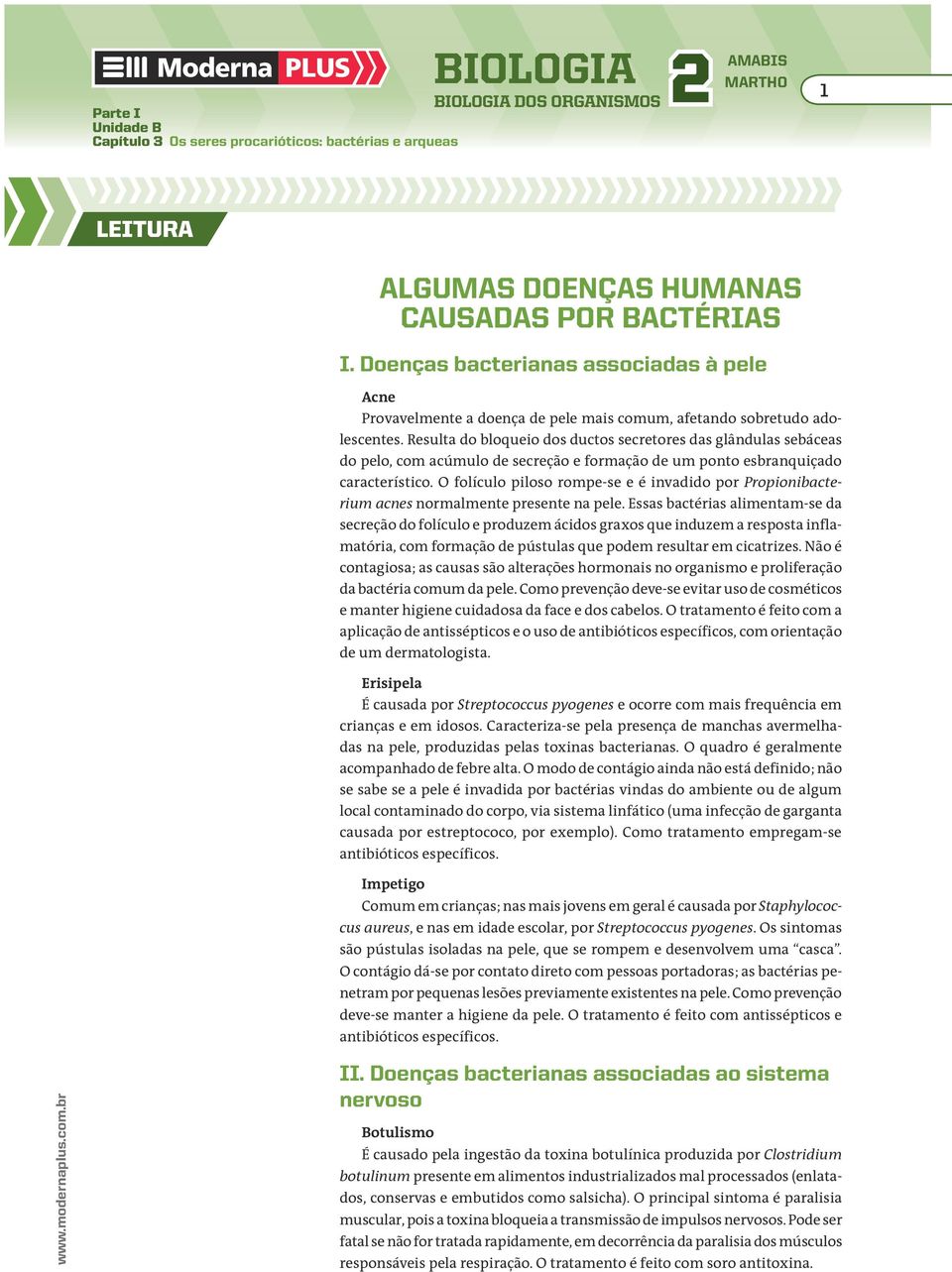 O folículo piloso rompe-se e é invadido por Propionibacterium acnes normalmente presente na pele.