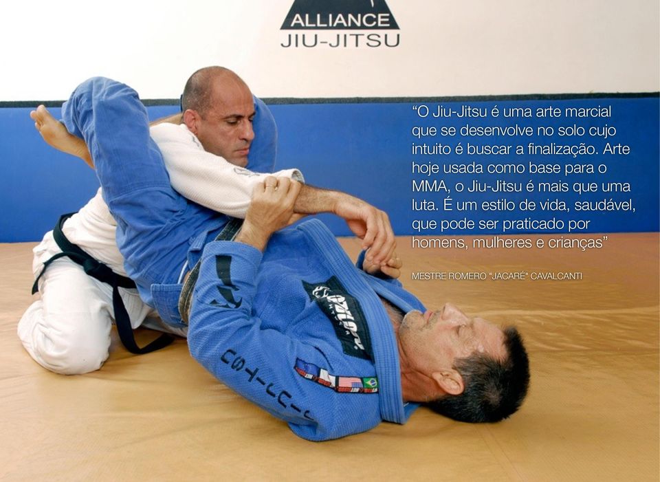 Arte hoje usada como base para o MMA, o Jiu-Jitsu é mais que uma luta.