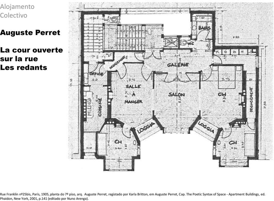 Auguste Perret, registado por Karla Britton, em Auguste Perret, Cap.