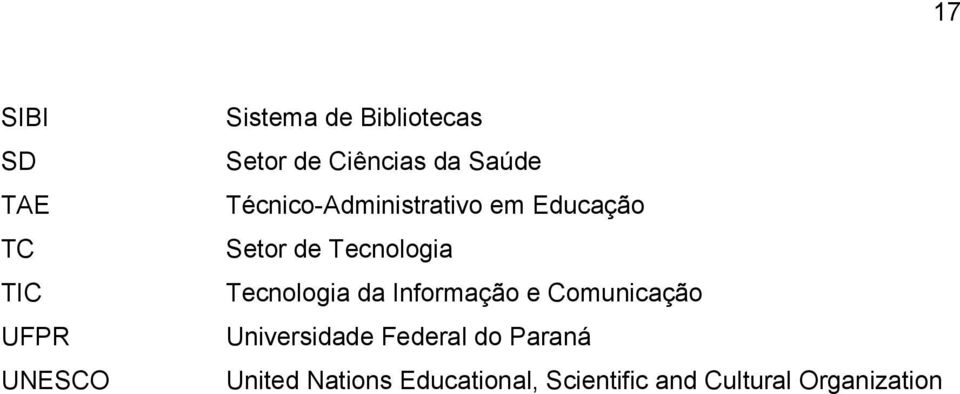 Tecnologia Tecnologia da Informação e Comunicação Universidade