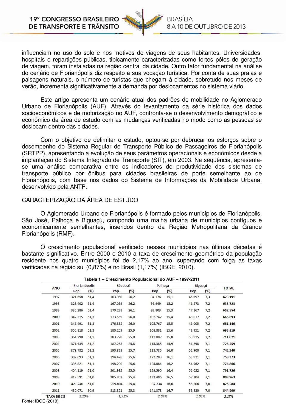 Outro fator fundamental na análise do cenário de Florianópolis diz respeito a sua vocação turística.