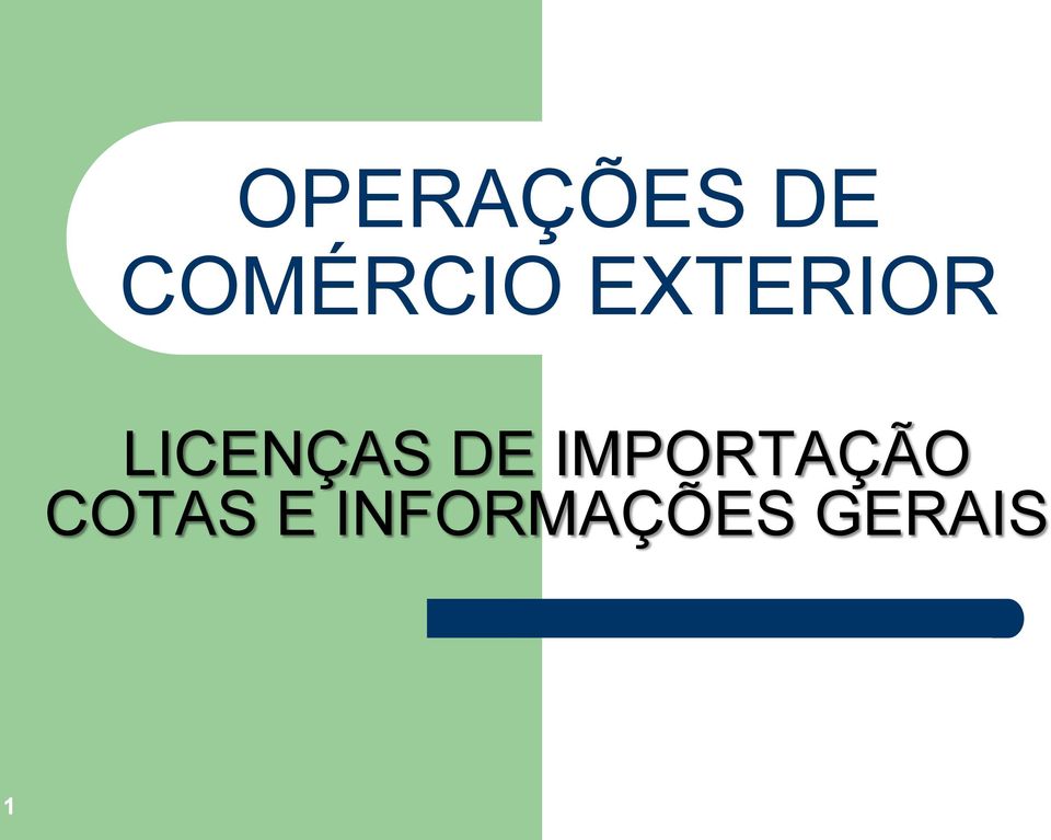 LICENÇAS DE