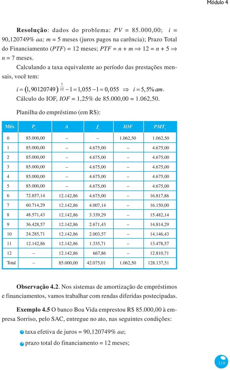 85000,00 4675,00 4675,00 2 85000,00 4675,00 4675,00 3 85000,00 4675,00 4675,00 4 85000,00 4675,00 4675,00 5 85000,00 4675,00 4675,00 6 72857,14 12142,86 4675,00 16817,86 7 60714,29 12142,86 4007,14