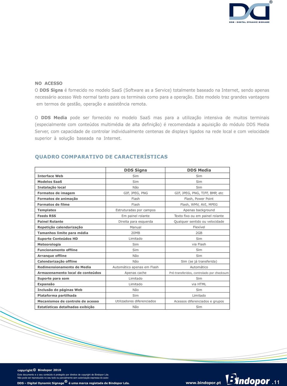 cccccccccccccccccccccccccccccccccccccccccccccccccccccccccc O DDS Media pode ser fornecido no modelo SaaS mas para a utilização intensiva de muitos terminais (especialmente com conteúdos multimédia de