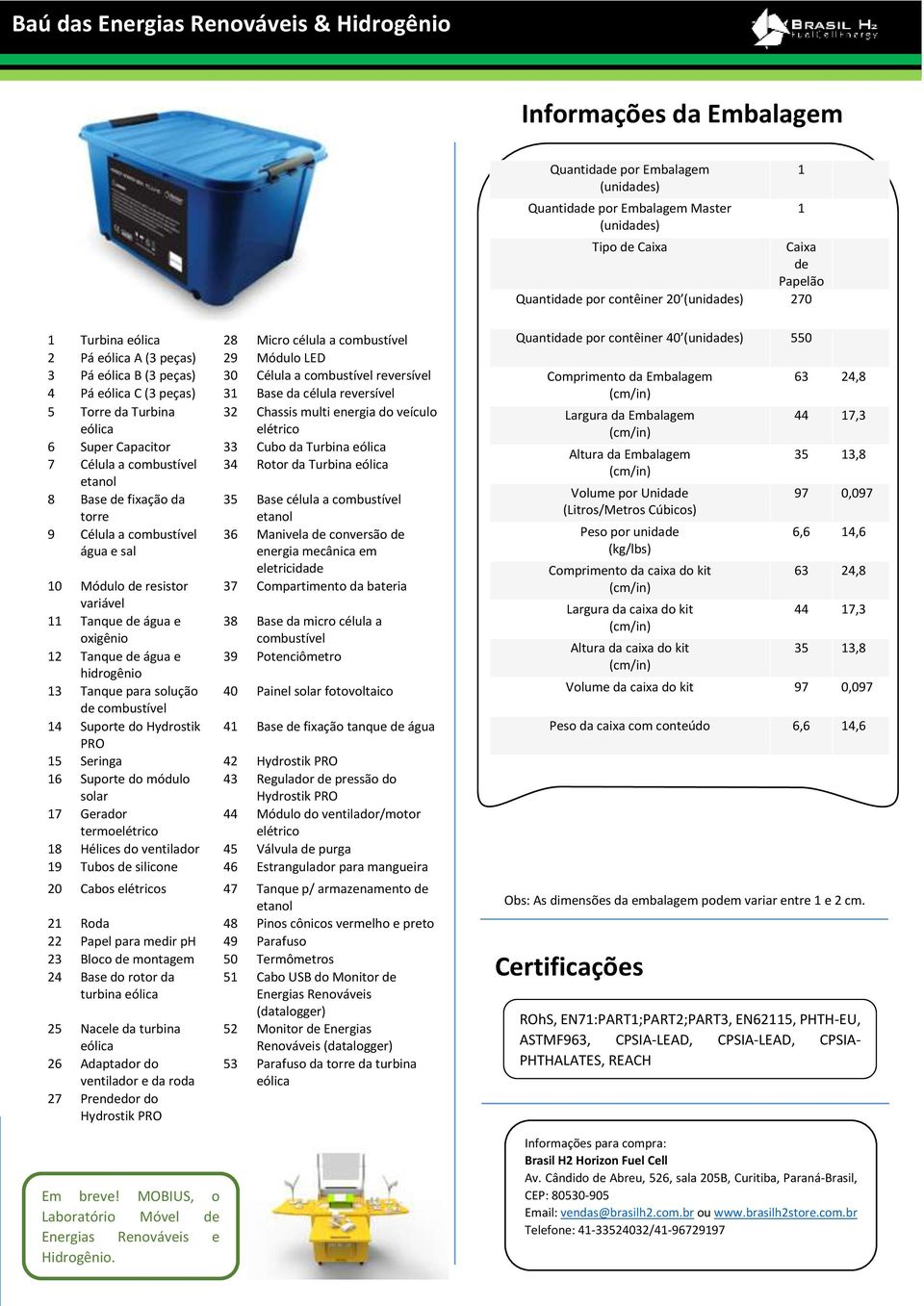 eólica 32 Chassis multi energia do veículo elétrico 6 Super Capacitor 33 Cubo da Turbina eólica 7 Célula a combustível 34 Rotor da Turbina eólica etanol 8 Base de fixação da torre 35 Base célula a