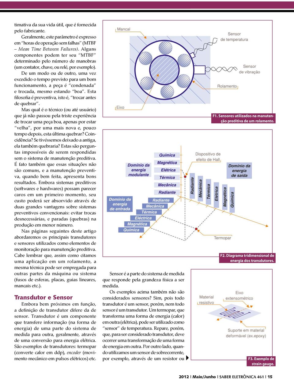 De um modo ou de outro, uma vez excedido o tempo previsto para um bom funcionamento, a peça é condenada e trocada, mesmo estando boa. Esta filosofia é preventiva, isto é, trocar antes de quebrar.