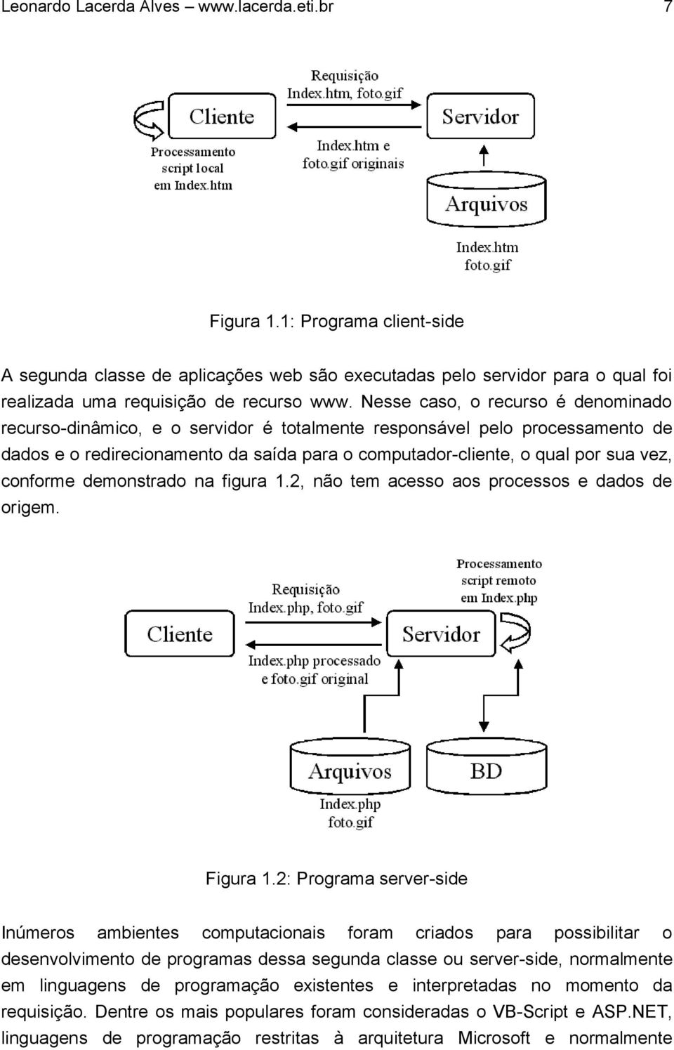 conforme demonstrado na figura 1.2, não tem acesso aos processos e dados de origem. Figura 1.