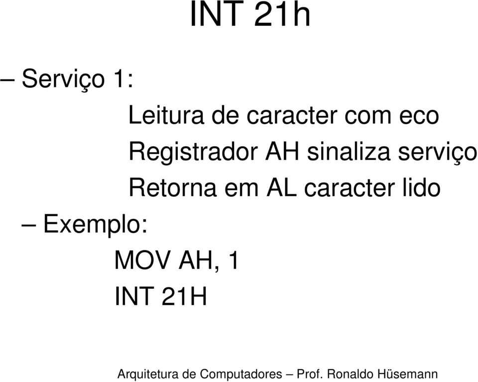 sinaliza serviço Retorna em AL