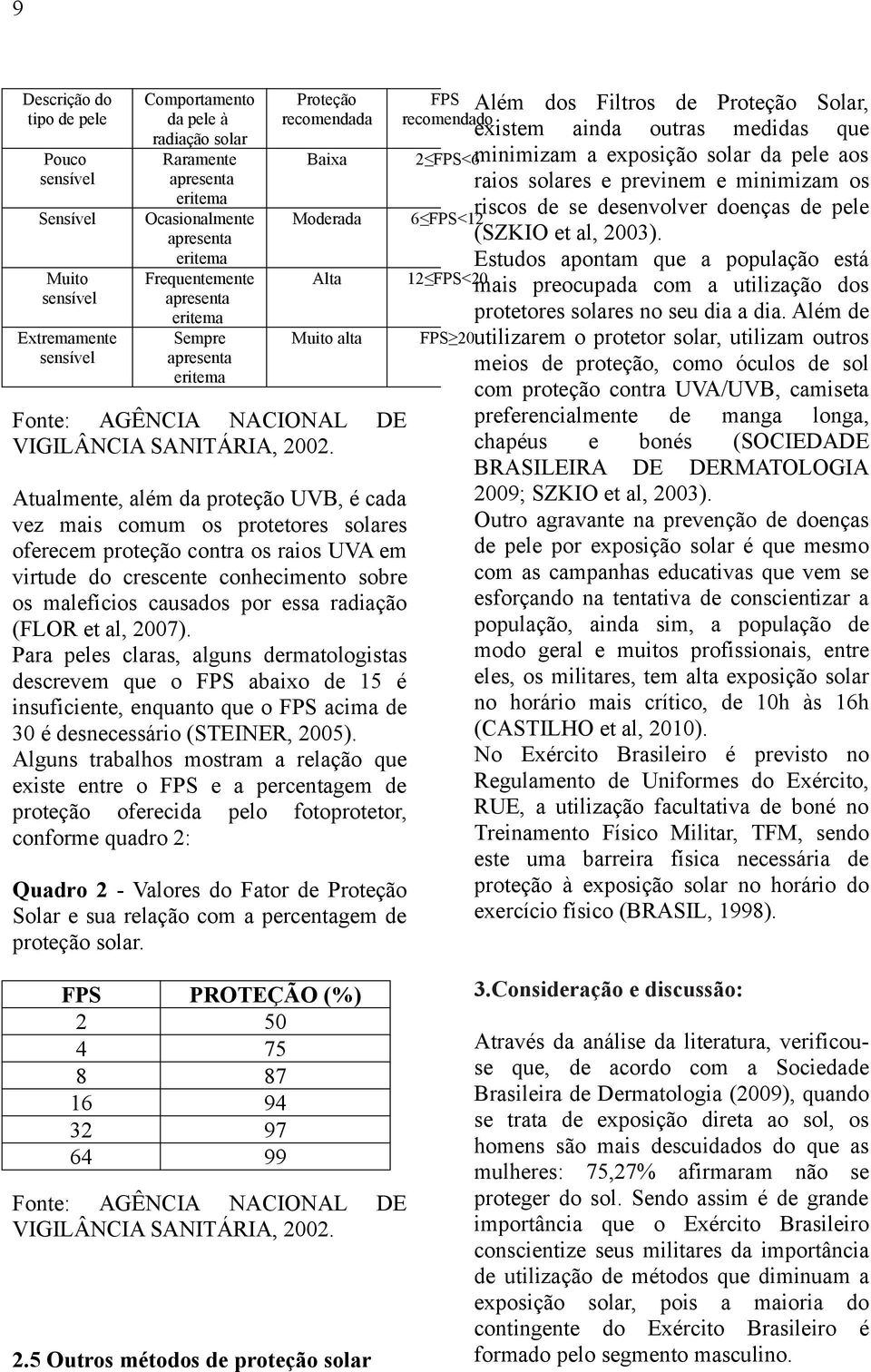 Atualmente, além da proteção UVB, é cada vez mais comum os protetores solares oferecem proteção contra os raios UVA em virtude do crescente conhecimento sobre os malefícios causados por essa radiação