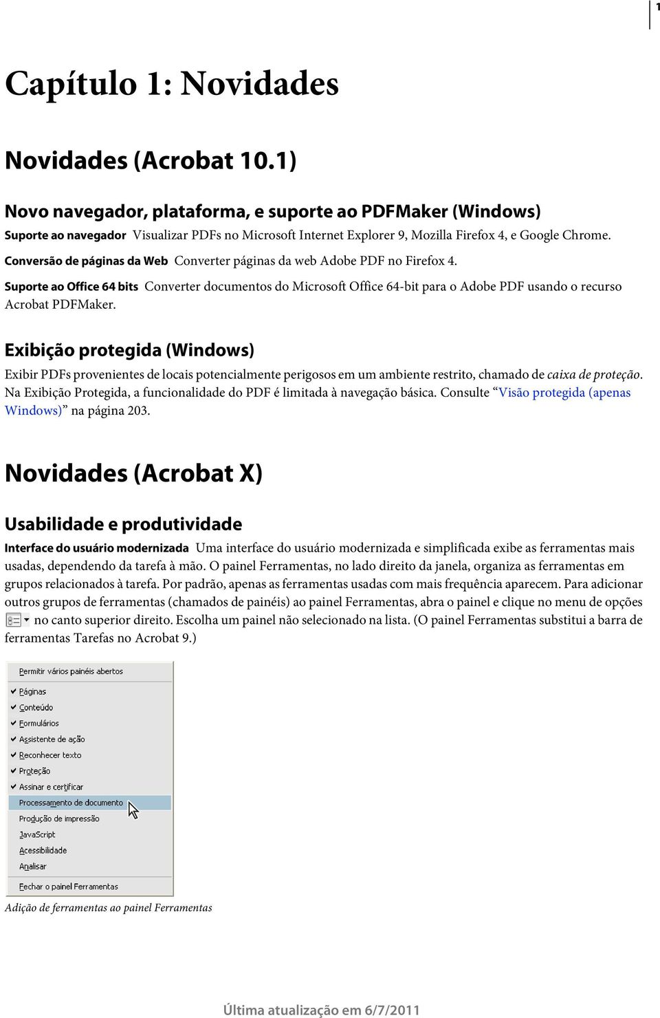 Conversão de páginas da Web Converter páginas da web Adobe PDF no Firefox 4.