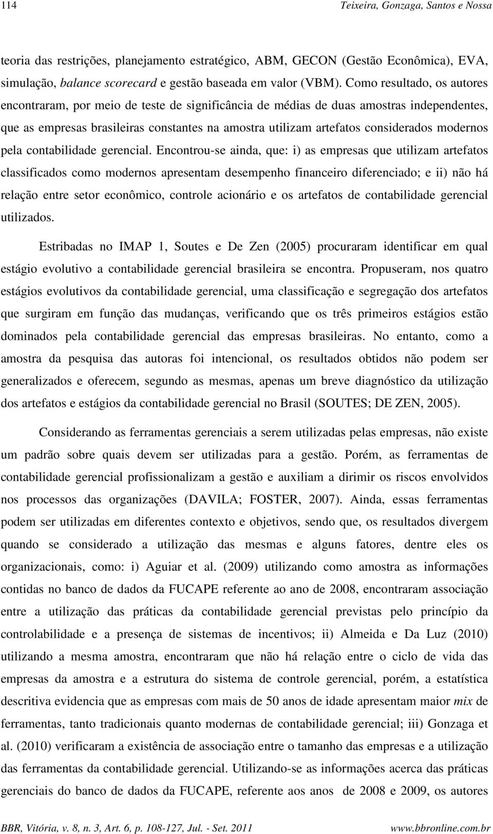 modernos pela contabilidade gerencial.