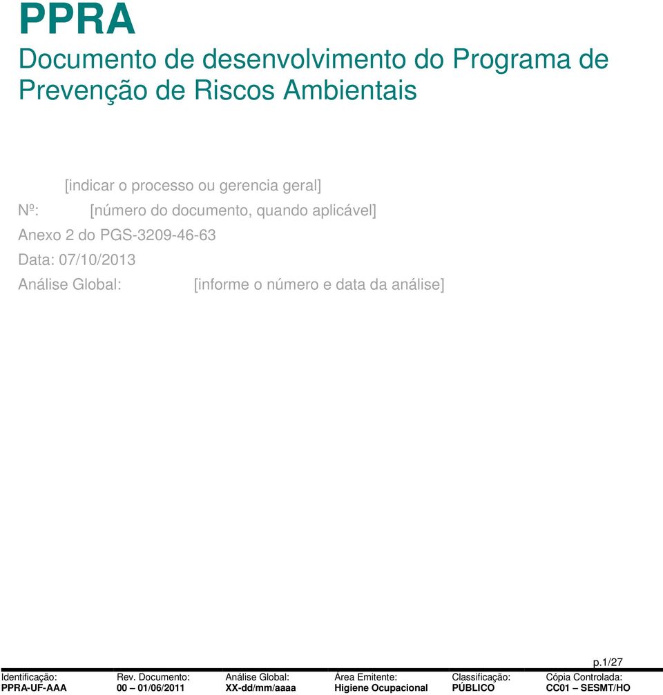 [número do documento, quando aplicável] Anexo 2 do PGS-3209-46-63