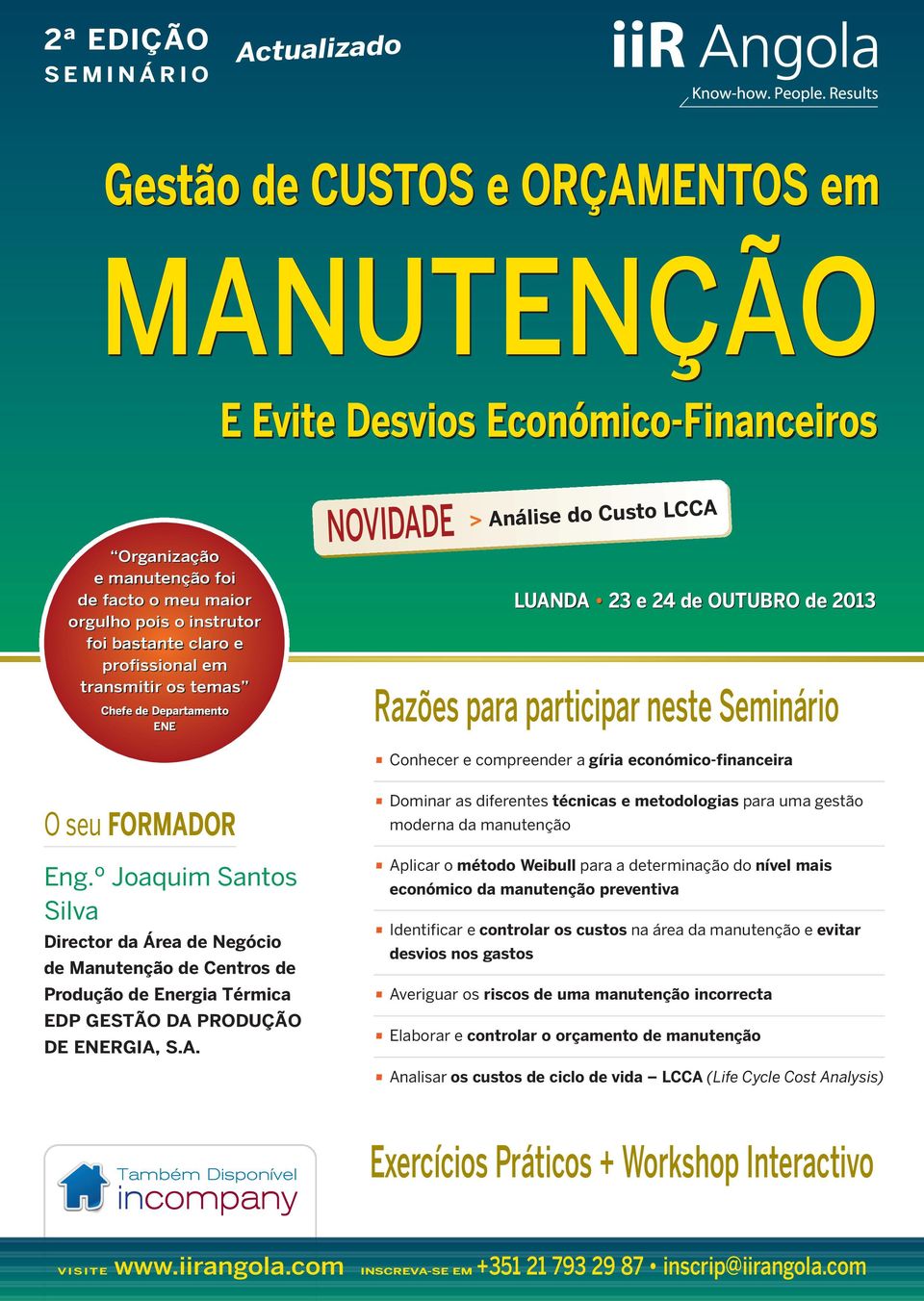 compreender a gíria económico-financeira O seu FORMADOR Eng.