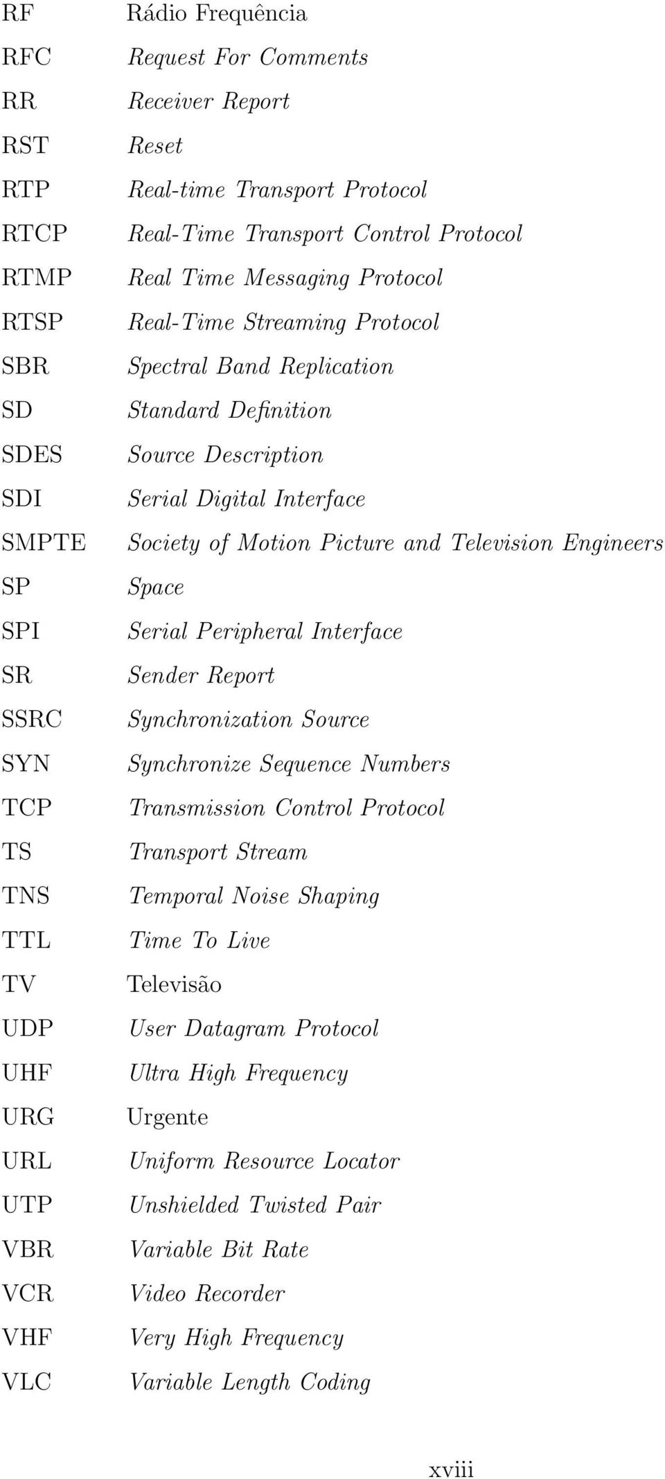 Interface Society of Motion Picture and Television Engineers Space Serial Peripheral Interface Sender Report Synchronization Source Synchronize Sequence Numbers Transmission Control Protocol