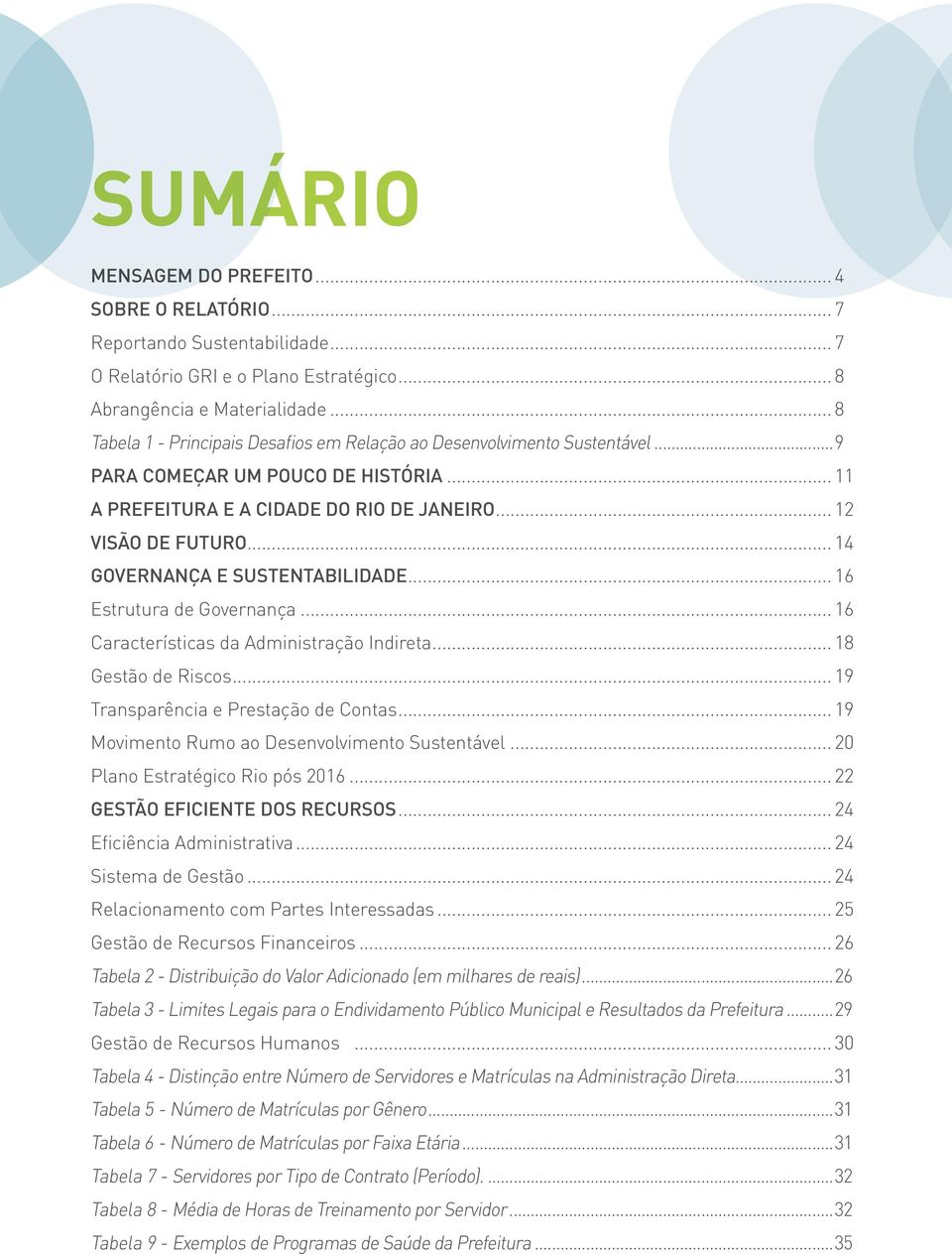 .. 14 GOVERNANÇA E SUSTENTABILIDADE... 16 Estrutura de Governança... 16 Características da Administração Indireta... 18 Gestão de Riscos... 19 Transparência e Prestação de Contas.