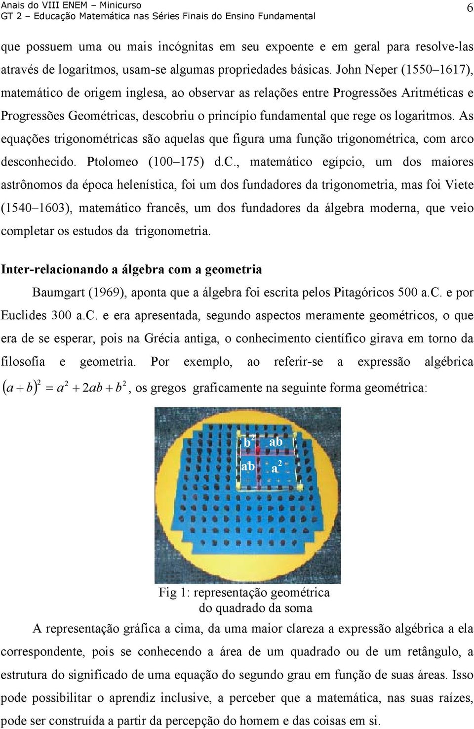 As equações trigonométrica