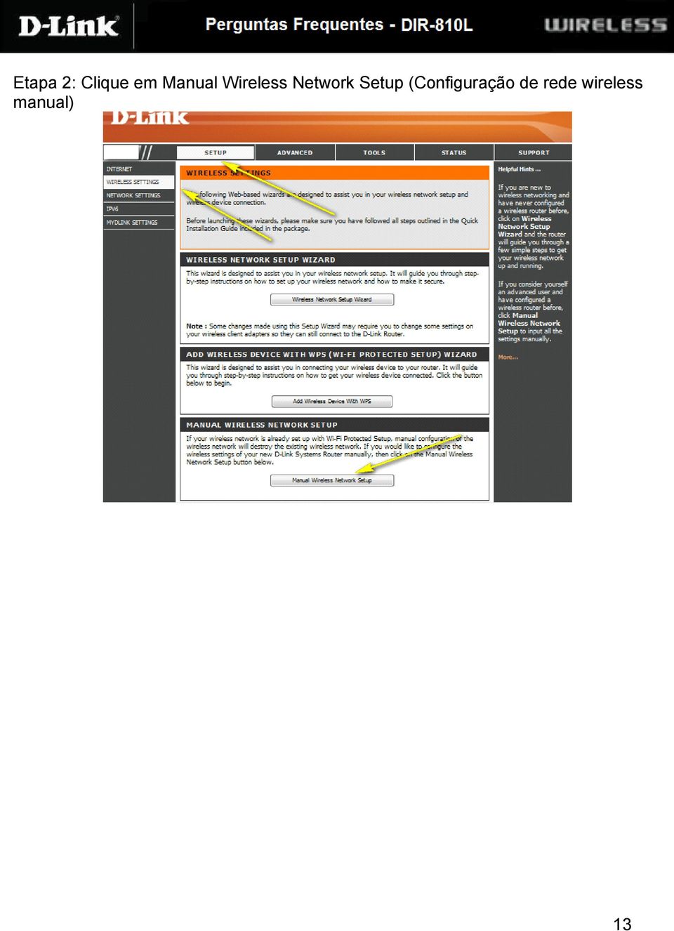 Network Setup