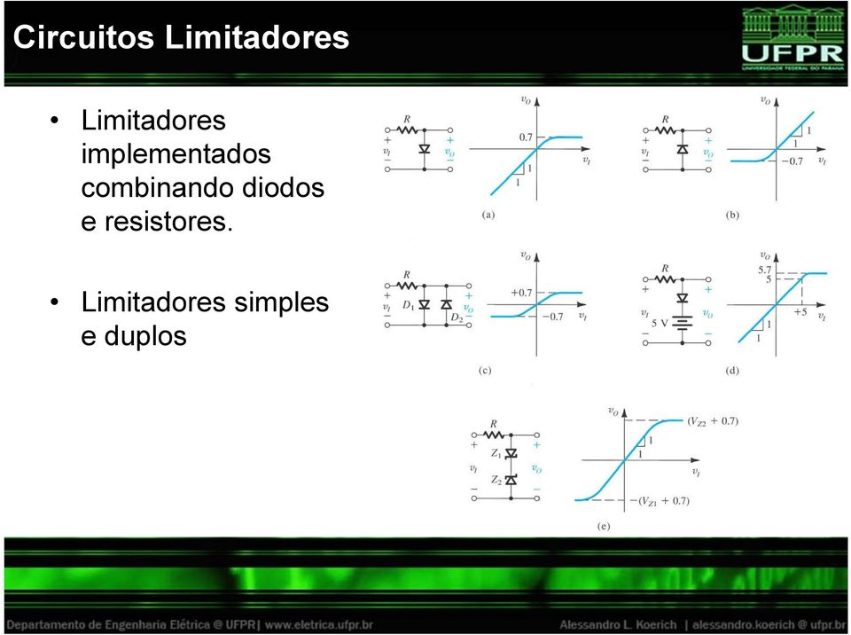 combinando diodos e