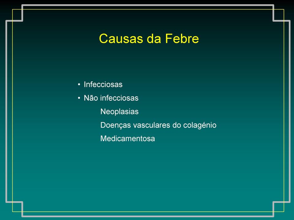 infecciosas Neoplasias
