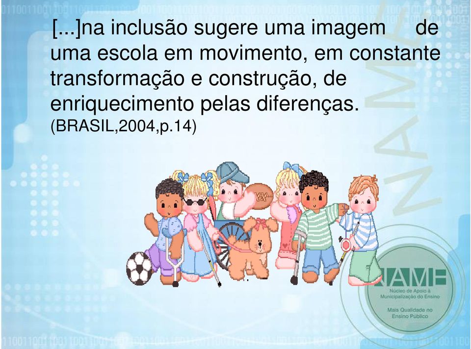 transformação e construção, de