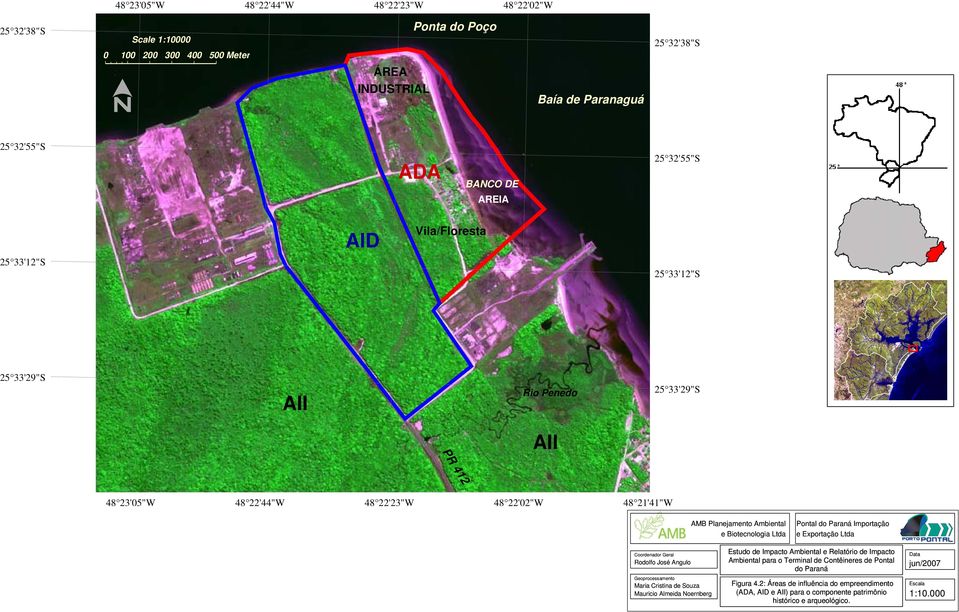 33'29"S AII Rio Penedo 25 33'29"S AII PR 412 48 23'05"W 48 22'44"W 48 22'23"W 48 22'02"W 48 21'41"W AMB Planejamento