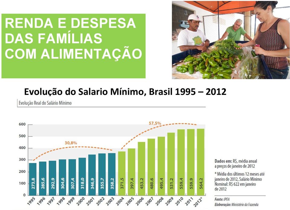 ALIMENTAÇÃO Evolução