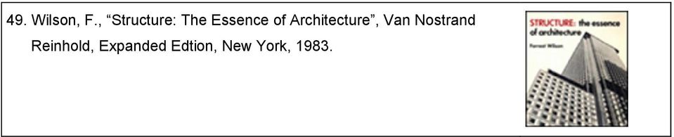 Architecture, Van Nostrand