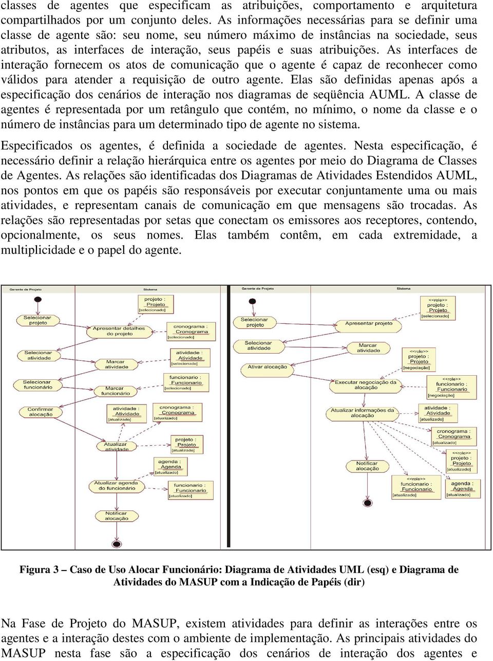 As interfaces de interação fornecem os atos de comunicação que o agente é capaz de reconhecer como válidos para atender a requisição de outro agente.