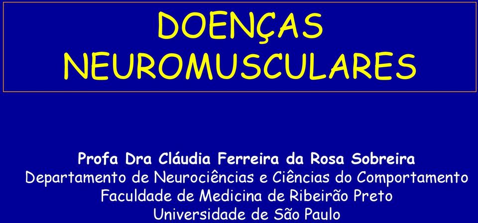 Neurociências e Ciências do Comportamento