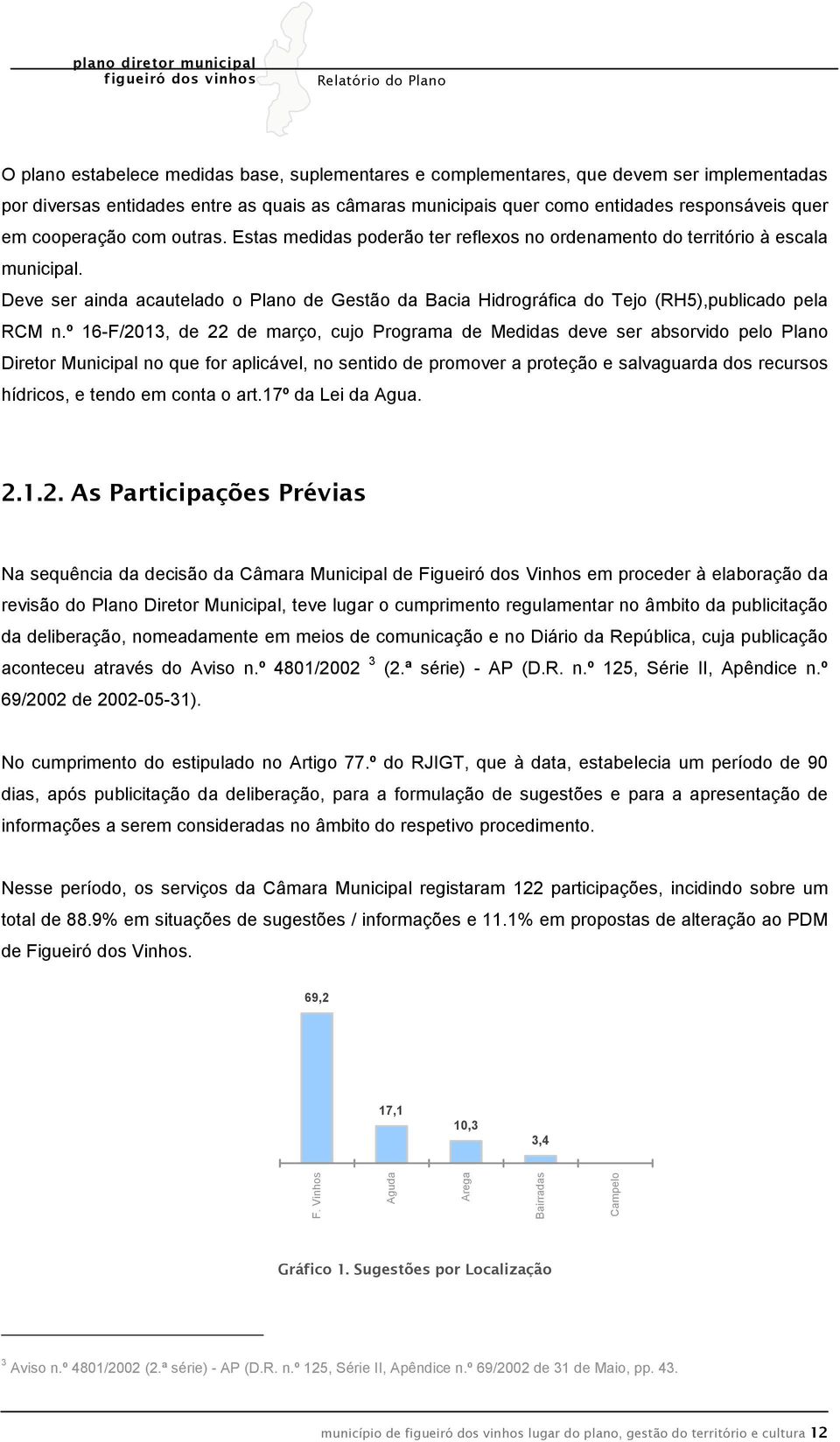 Deve ser ainda acautelado o Plano de Gestão da Bacia Hidrográfica do Tejo (RH5),publicado pela RCM n.