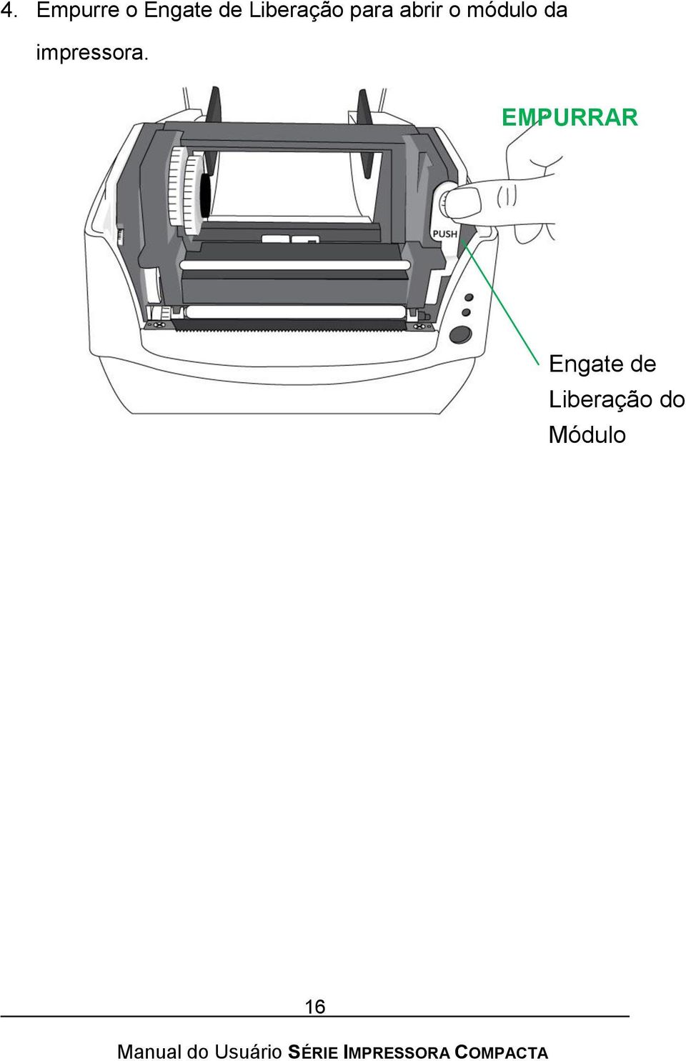 módulo da impressora.