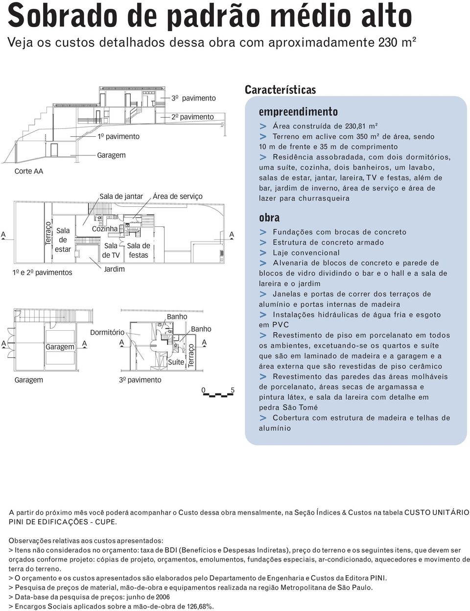 lareira, TV e festas, além de bar, jardim de invern, área de serviç e área de lazer para churrasqueira Terraç Sala de estar 1 e 2 paviments Czinha Sala de TV Jardim Drmitóri Sala de festas 3 paviment