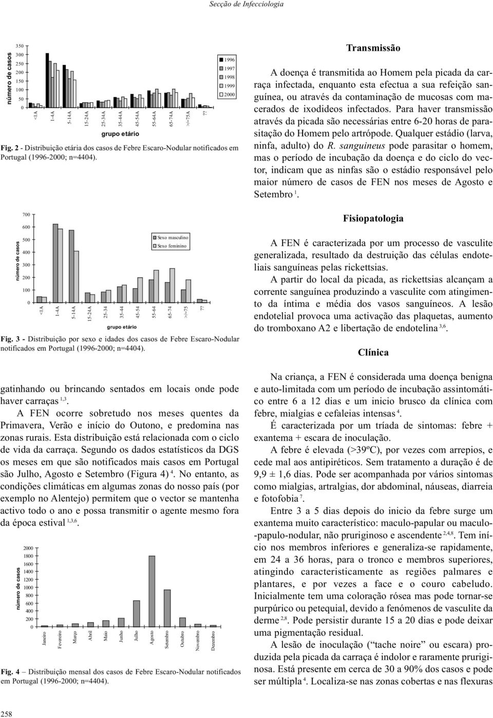 Segundo os dados estatísticos da DGS os meses em que são notificados mais casos em Portugal são Julho, Agosto e Setembro (Figura 4) 4.