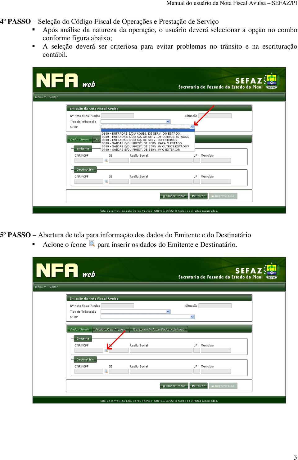 criteriosa para evitar problemas no trânsito e na escrituração contábil.