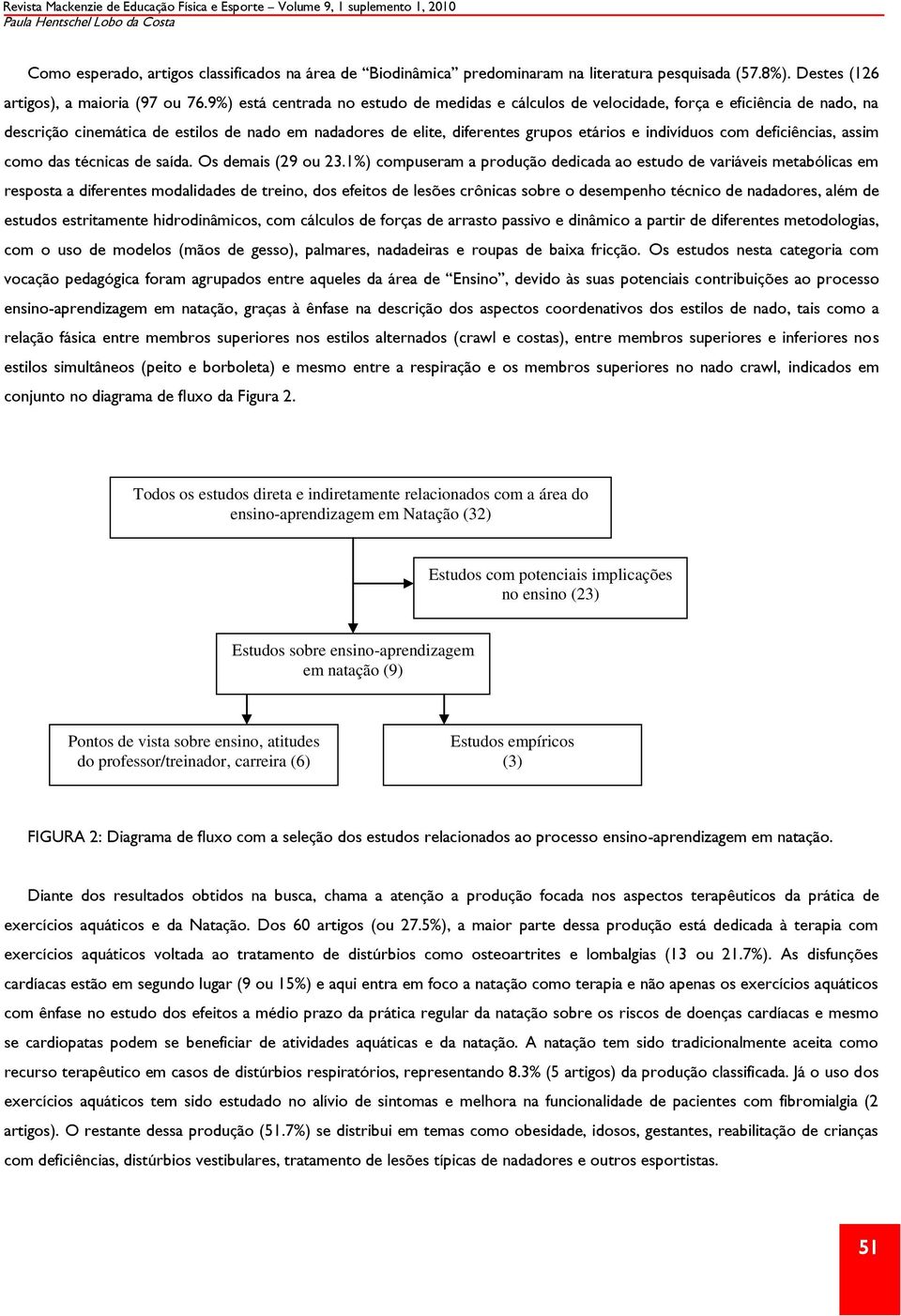 com deficiências, assim como das técnicas de saída. Os demais (29 ou 23.