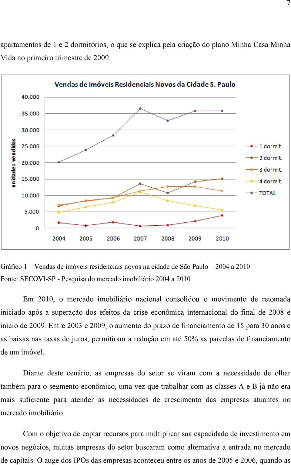 movimento de retomada iniciado após a superação dos efeitos da crise econômica internacional do final de 2008 e início de 2009.