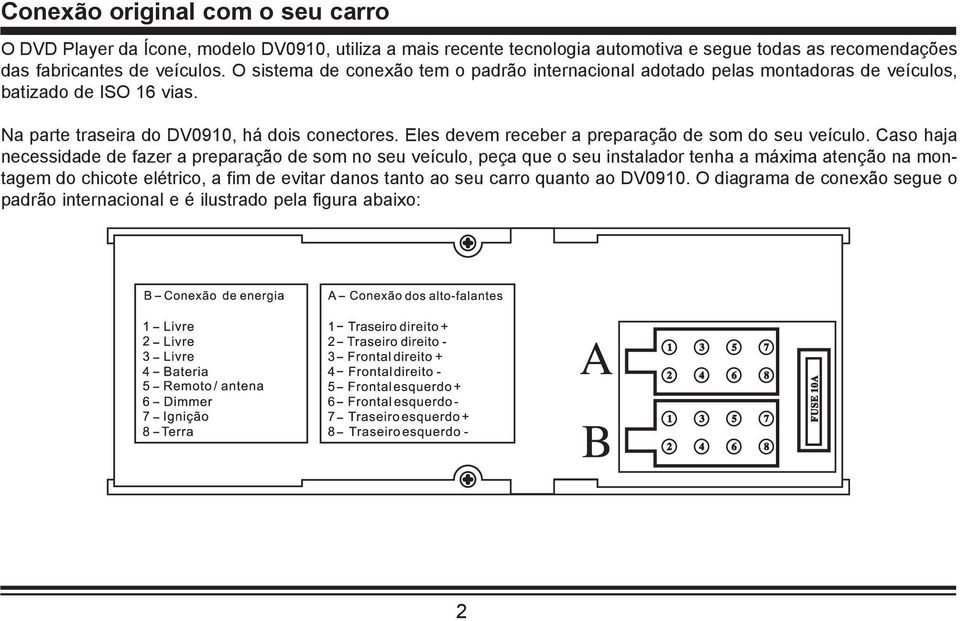 Eles devem receber a preparação de som do seu veículo.